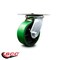 Service Caster 5 Inch Heavy Duty Green Poly on Cast Iron Swivel Caster with Ball Bearing SCC SCC-35S520-PUB-GB - alternate 6
